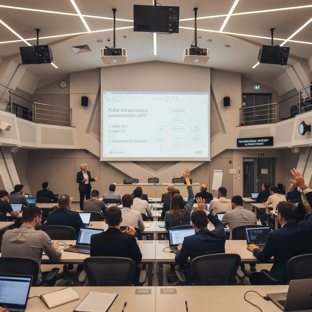 Szoftverfejlesztők, akik felhőalapú alkalmazásokon dolgoznak.